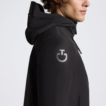 Cavalleria Toscana Men’s 3 Way Hooded Performance Coat - Black