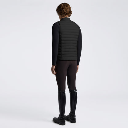 Cavalleria Toscana Men’s Lightweight Puffer Vest - Black