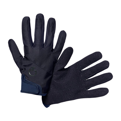 Cavalleria Toscana Navy Mesh Gloves