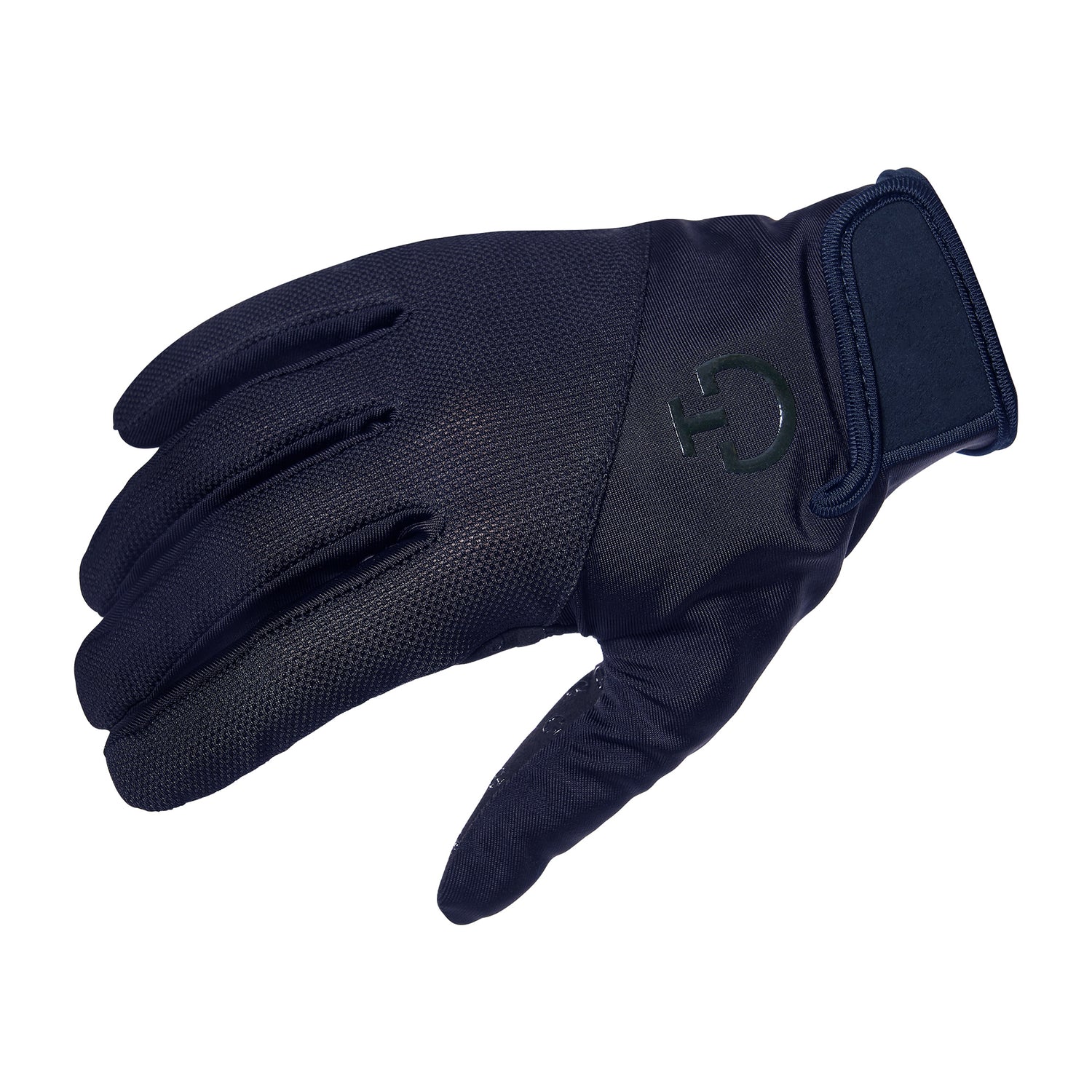 Cavalleria Toscana Navy Mesh Gloves