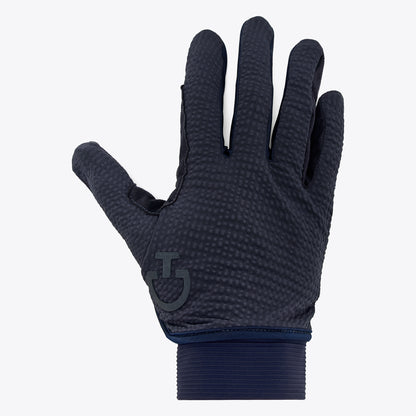 Cavalleria Toscana Navy Grip Gloves 