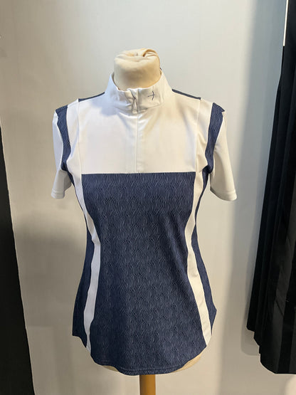 Laguso Nicky navy slice show shirt