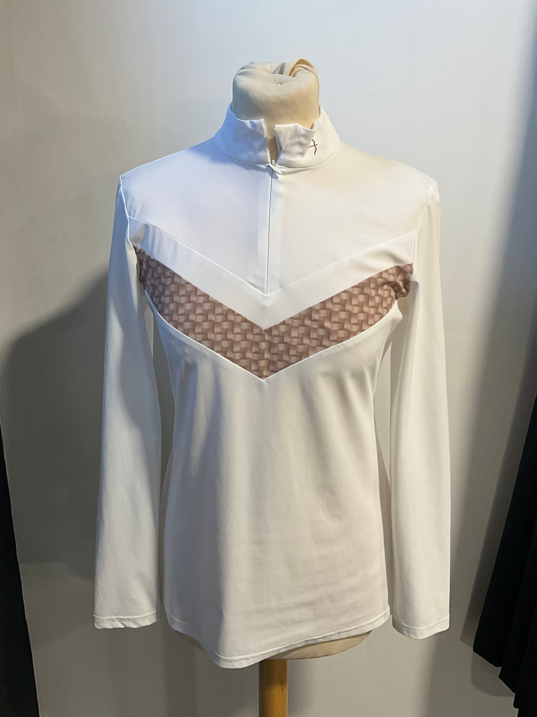 Laguso vivien woven rose show shirt
