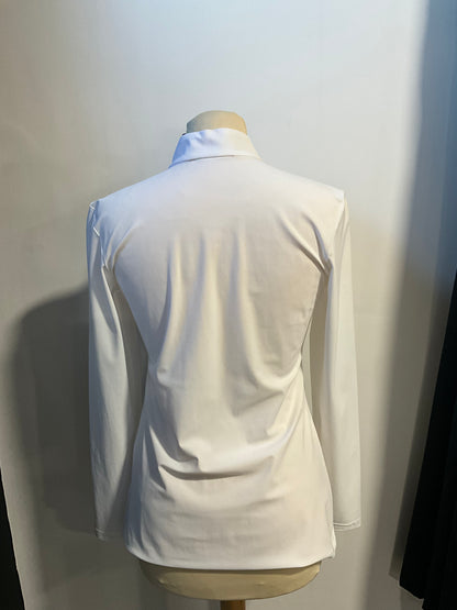 Laguso vivien woven rose show shirt