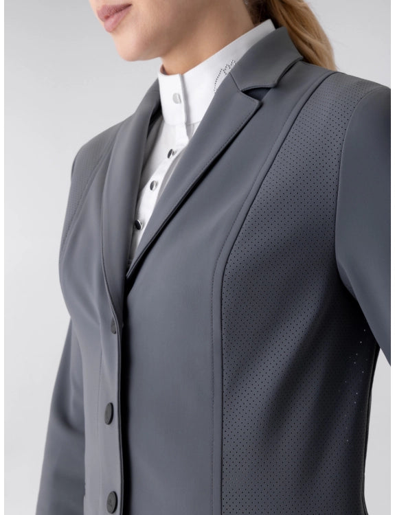 Equiline Grey Perforated Competition Efisa Jacket