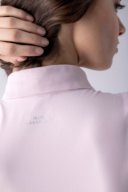 Equiline Pink Free Time Polo Shirt