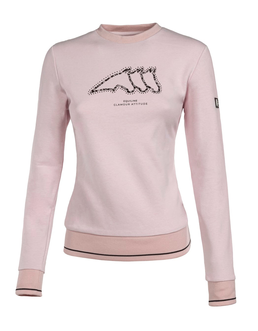 Equiline Pink Horse Sweatshirt