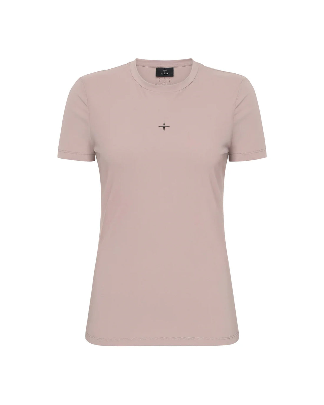 Trolle Athl Perforated T-shirt  in Faded Rose