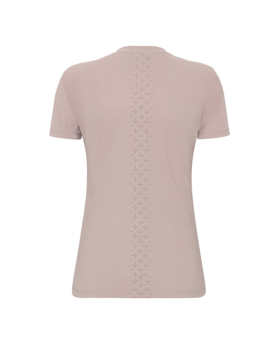 Trolle Athl Perforated T-shirt  in Faded Rose