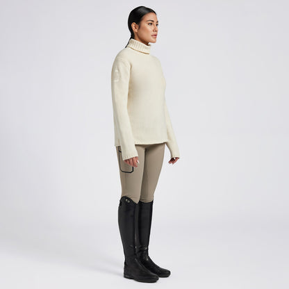 Cavalleria Toscana Oversized Turtleneck Sweater