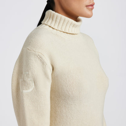 Cavalleria Toscana Oversized Turtleneck Sweater