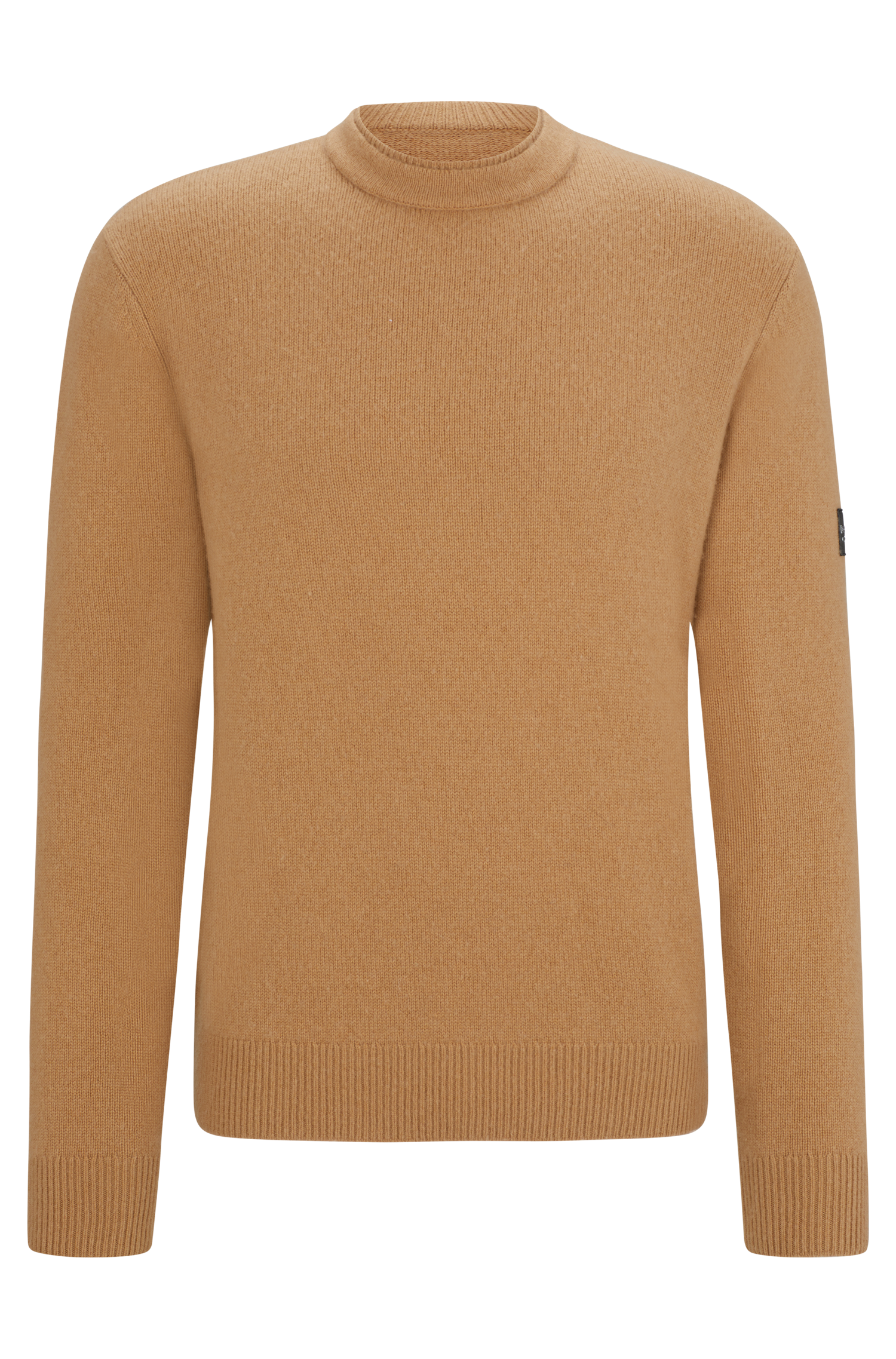 Boss Equestrian Men’s Rayn Luxury knitwear jumper Camel