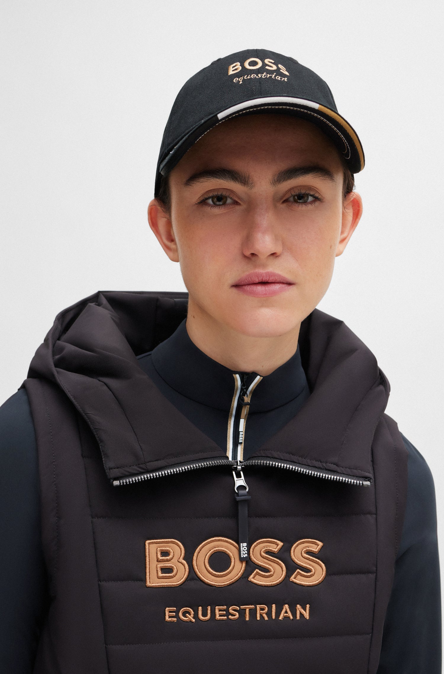 Boss Equestrian Cap Embroidery