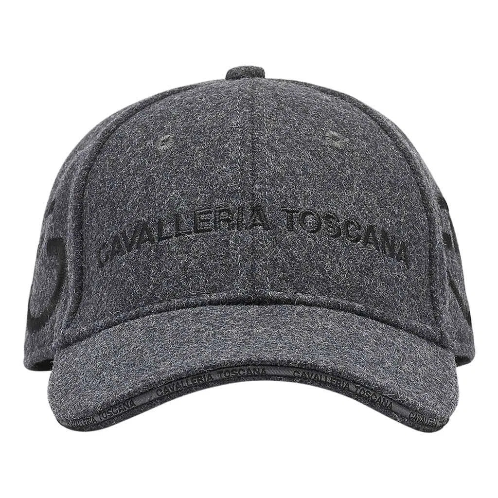Cavalleria Toscana Wool Baseball Cap - Grey
