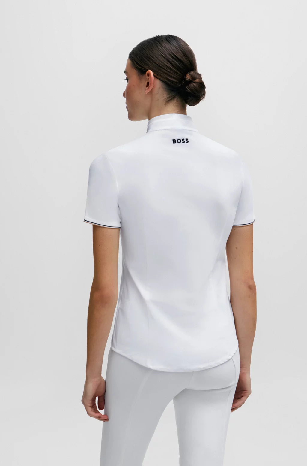 Boss Equestrian Elsa White Short Sleeve Competition Shirt 