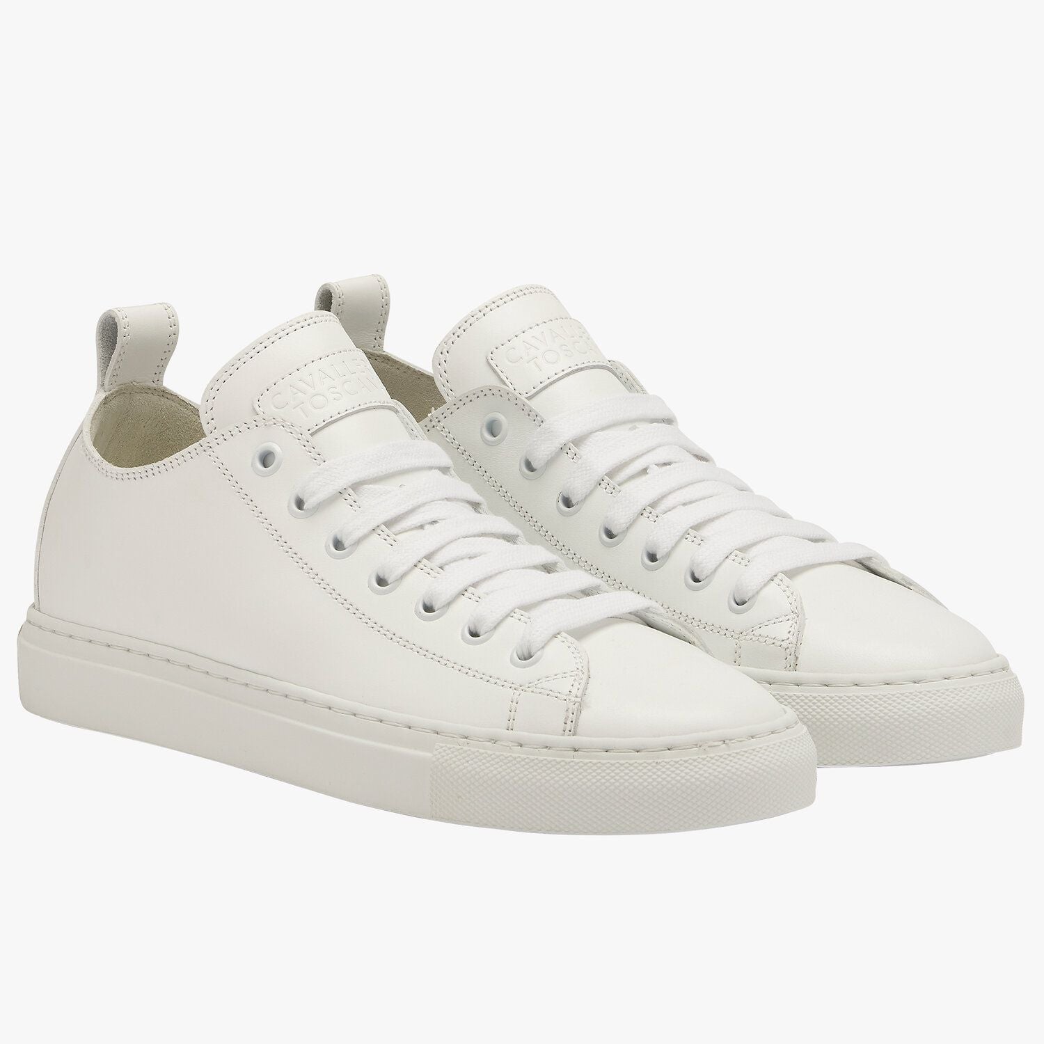 Cavalleria Toscana Leather Lace-up Sneakers