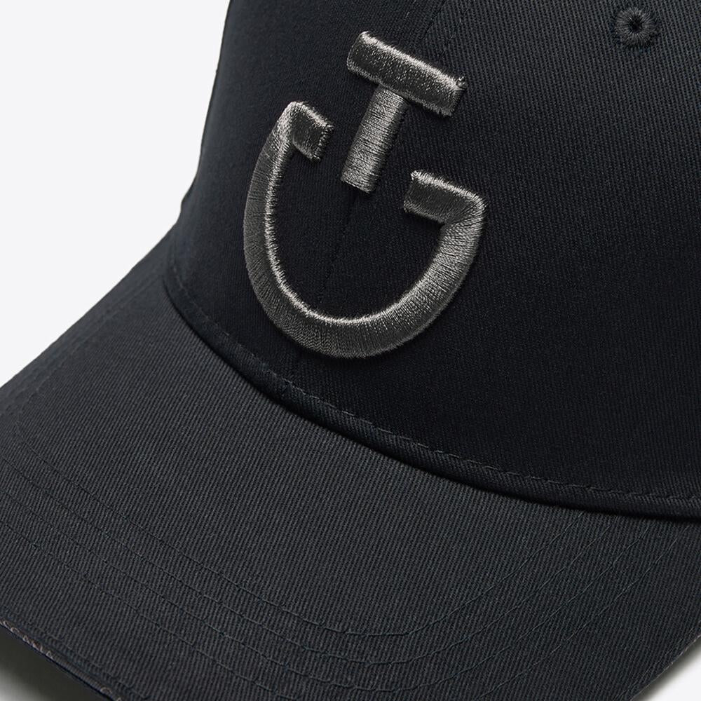 Cavalleria Toscana CT Unisex Cap - Black with Grey Logo