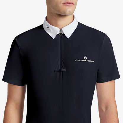 Cavalleria Toscana Jersey Zip S/S MENS Competition