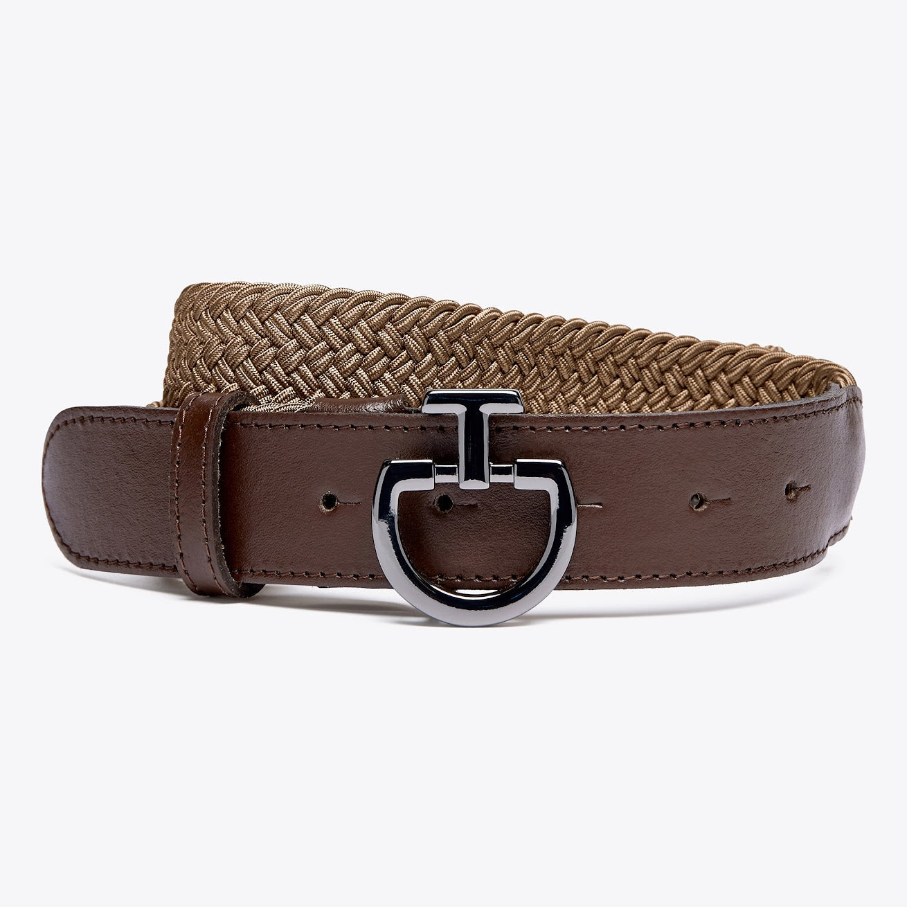 Cavalleria Toscana Womans Elastic Belt CT Clasp
