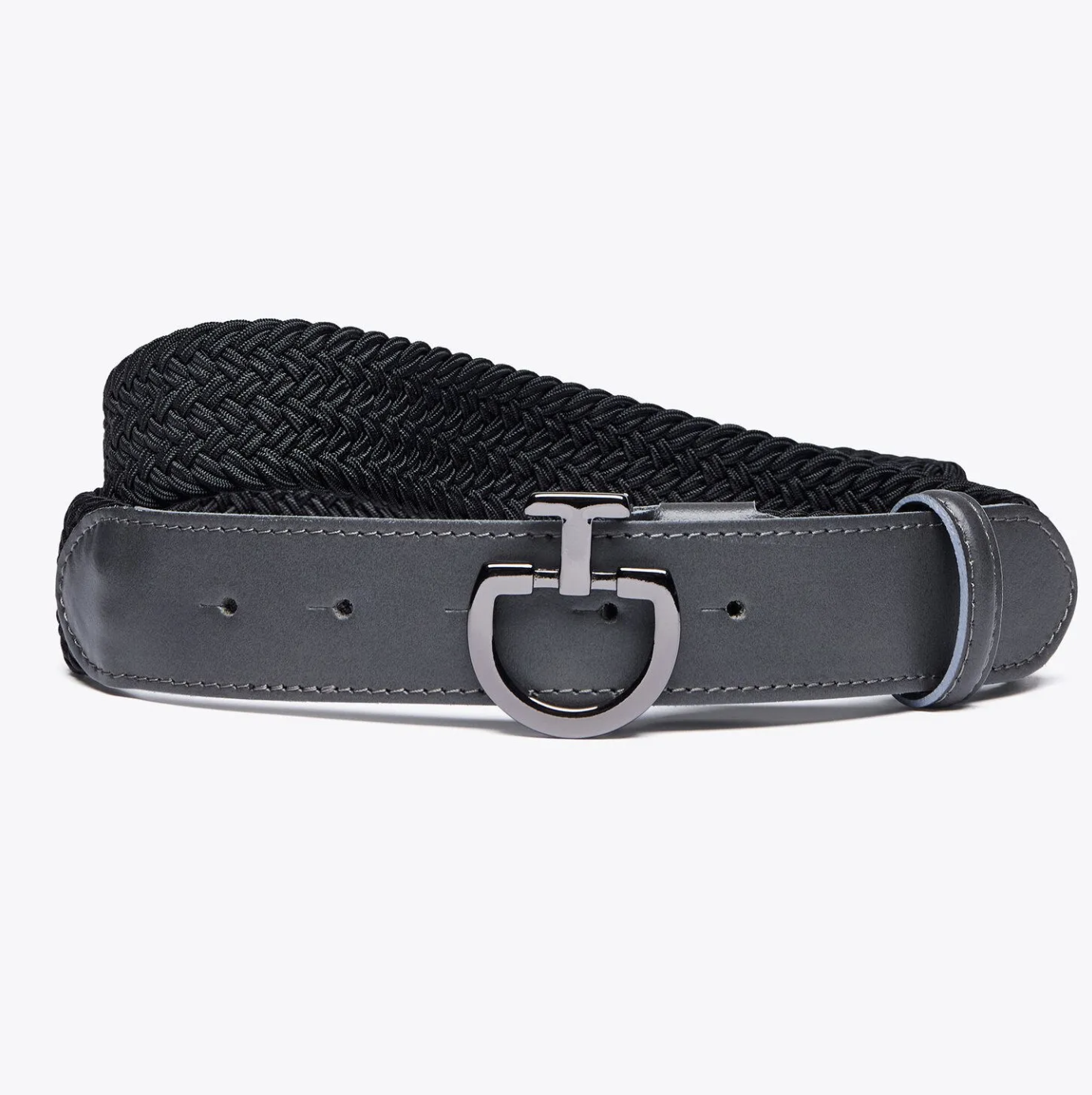 Cavalleria Toscana Women’s Elastic Belt With CT Clasp