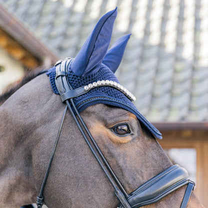 Kentucky Horsewear Fly Veil Wellington Metal Chain