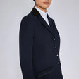 Cavalleria Toscana Lightweight Jersey Zip Riding Jacket Navy