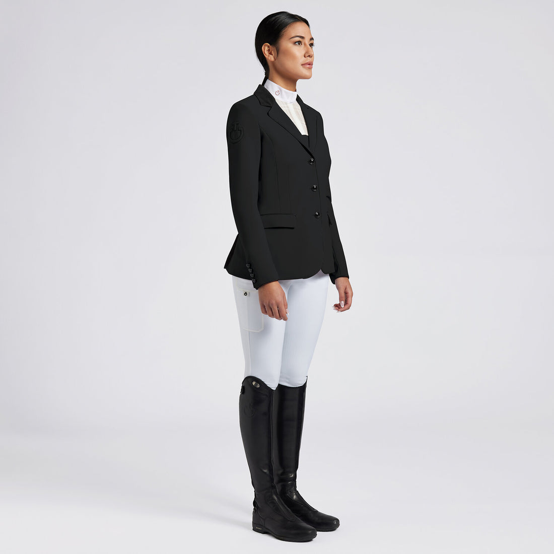 Cavalleria Toscana GP Competition Jacket with Buttons Black