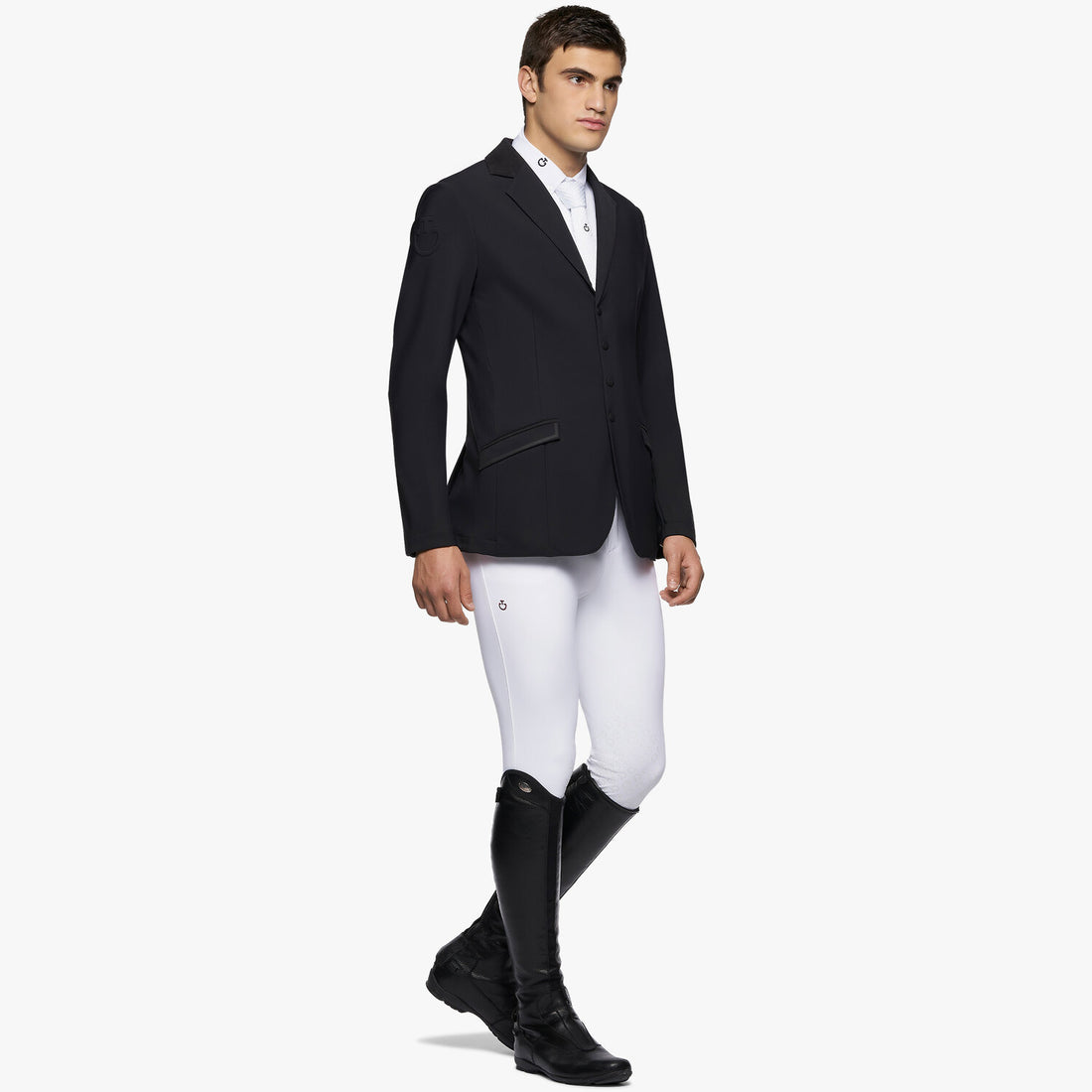 Cavalleria Toscana Zip Competition Mens Jacket Black