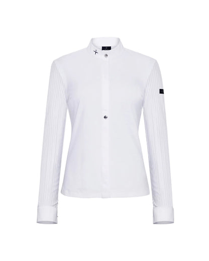 Trolle White High Speed Mesh Stripe Competition Shirt