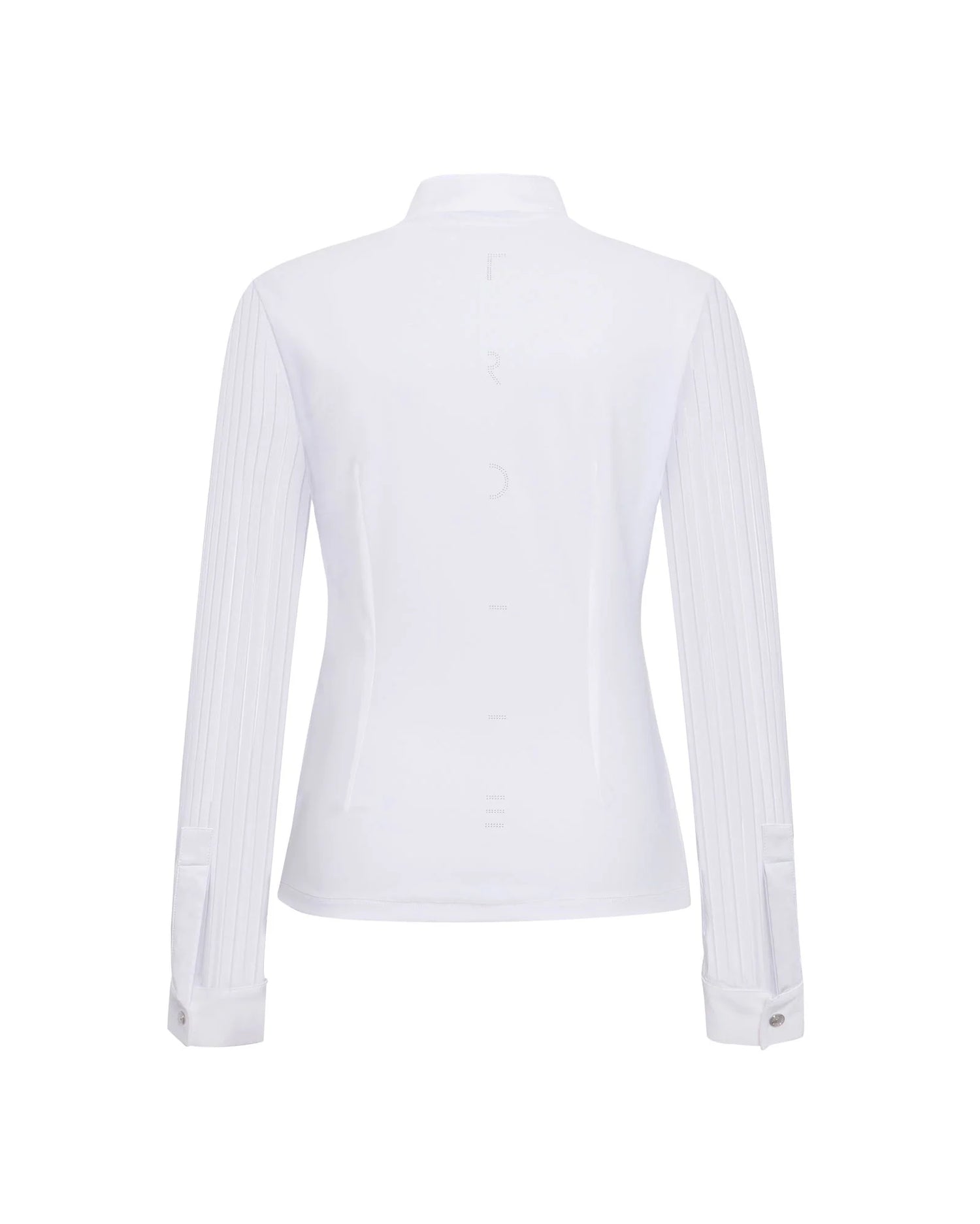 Trolle White High Speed Mesh Stripe Competition Shirt