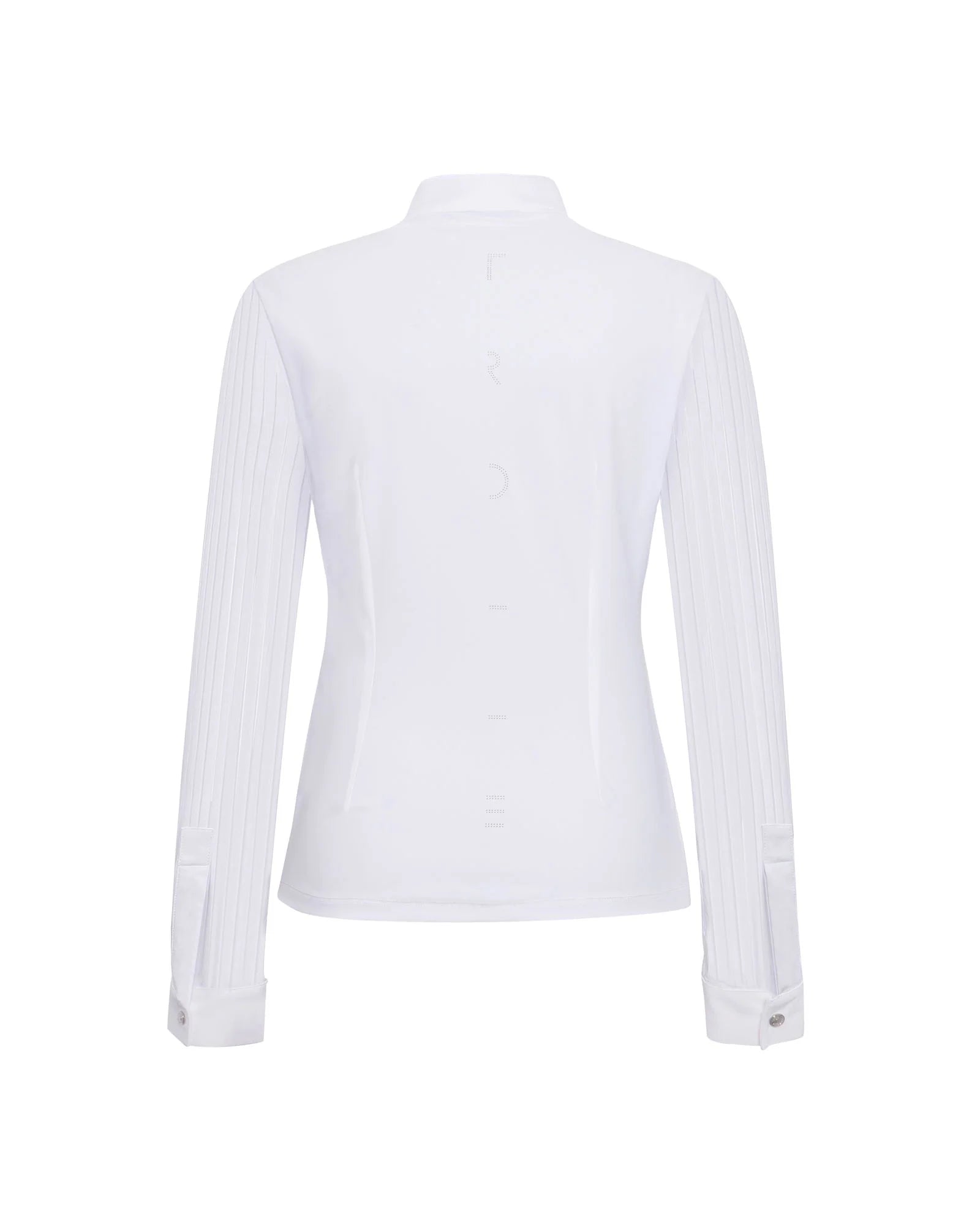 Trolle White High Speed Mesh Stripe Competition Shirt