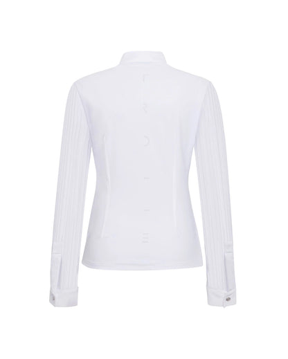 Trolle White High Speed Mesh Stripe Competition Shirt