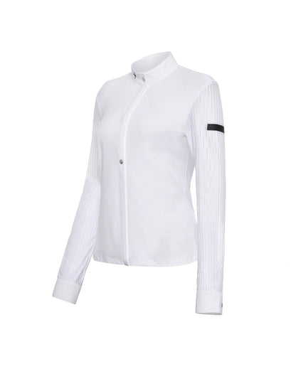 Trolle White High Speed Mesh Stripe Competition Shirt