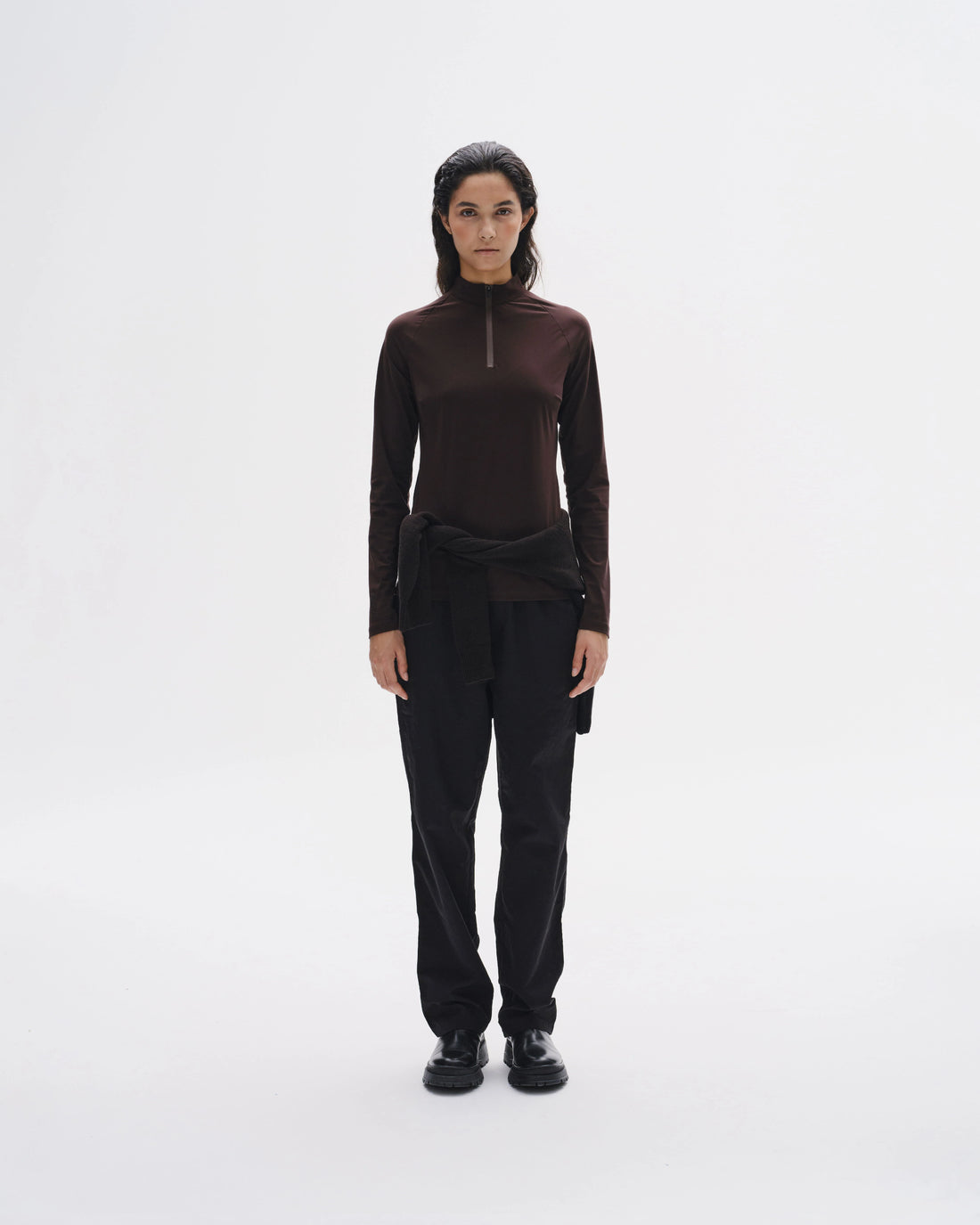 Trolle Areo Training polo Balance - Brown and Black