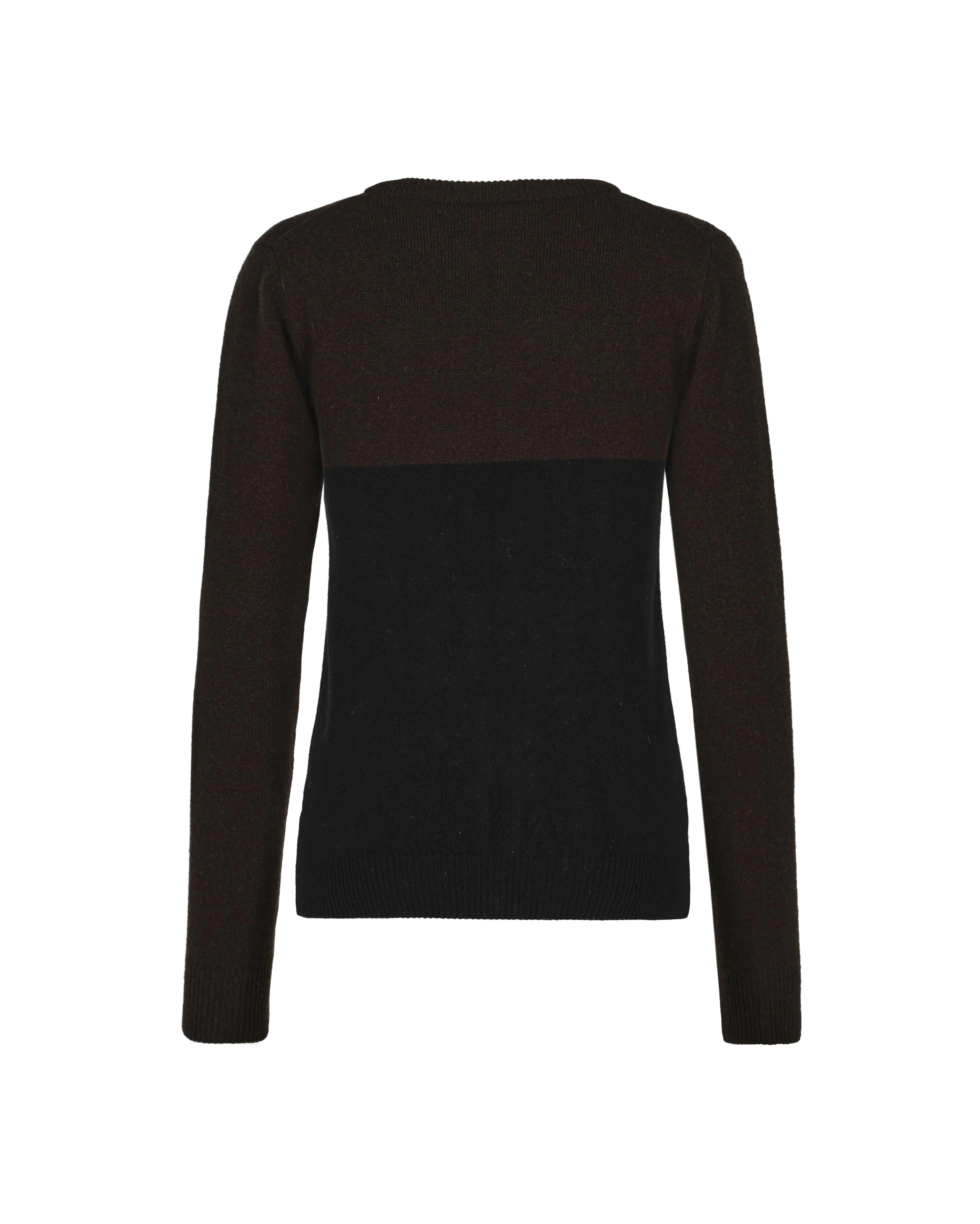 Trolle Cashmere and wool Star logo Crew Neck Sweater