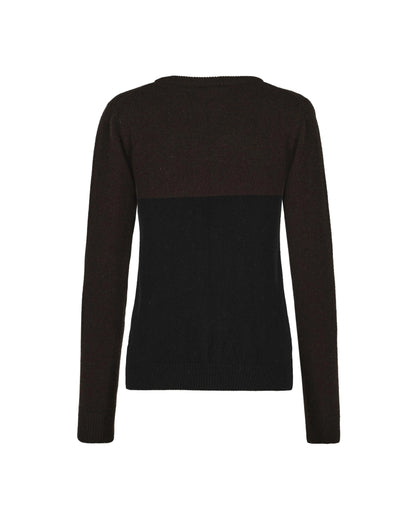 Trolle Cashmere and wool Star logo Crew Neck Sweater