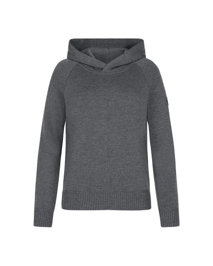 Trolle Loose Fit Extra Fine Merino Wool Hoody Grey 