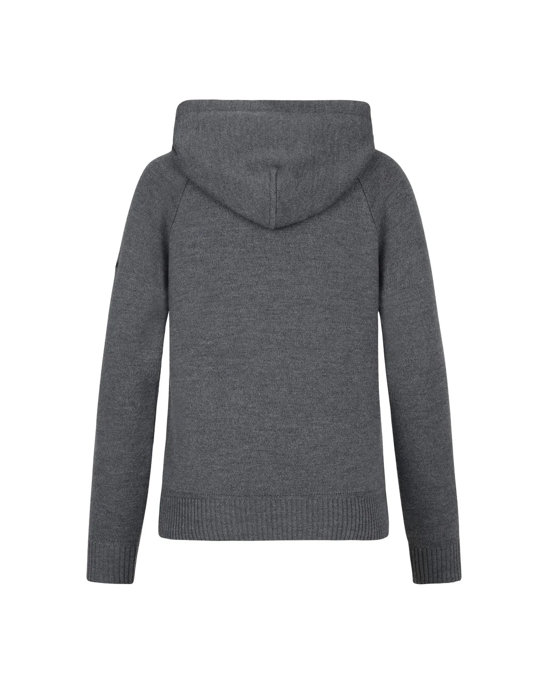 Trolle Loose Fit Extra Fine Merino Wool Hoody Grey 