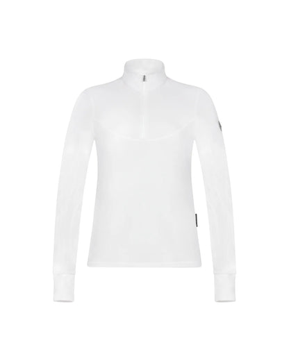 Trolle Tech Fleece with Half Zip in White