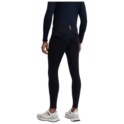 Boss Equestrian Mens James Knee Grip Breeches Navy Blue