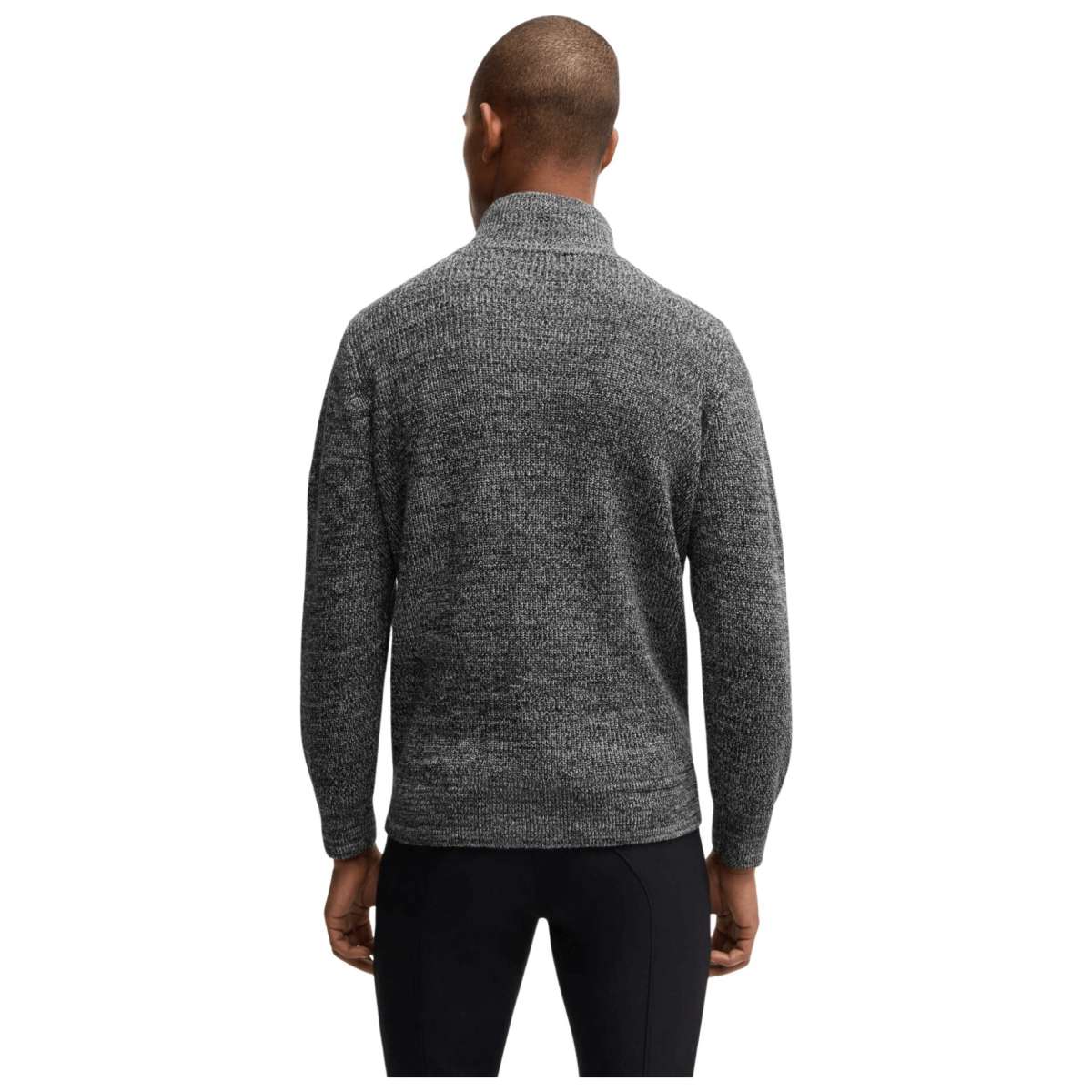 Boss Equestrian Troyer Dark Grey Melange Men’s Jumper 