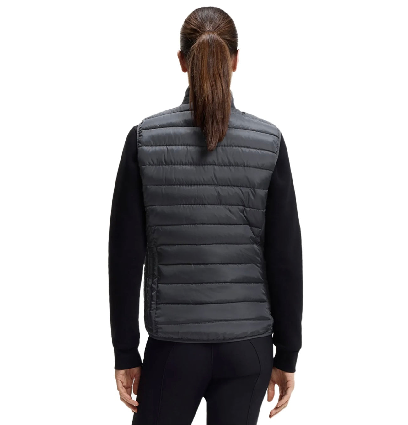 Boss equestrian Nice Puffer Vest Graphite