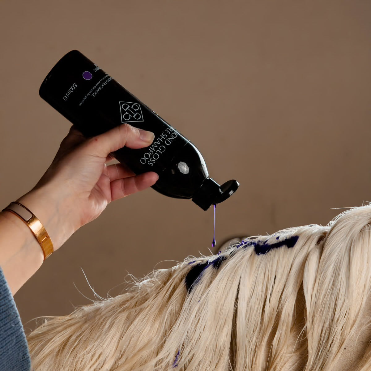 Kentucky Grooming Deluxe Almond Gloss Purple Shampoo