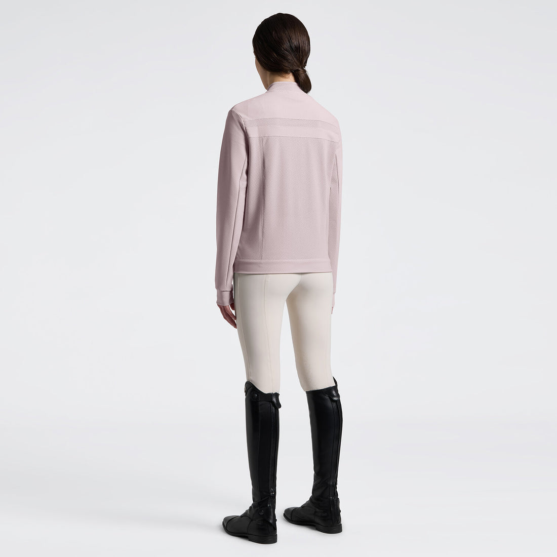 Cavalleria Toscana Perforated Zip Technical Sweatshirt