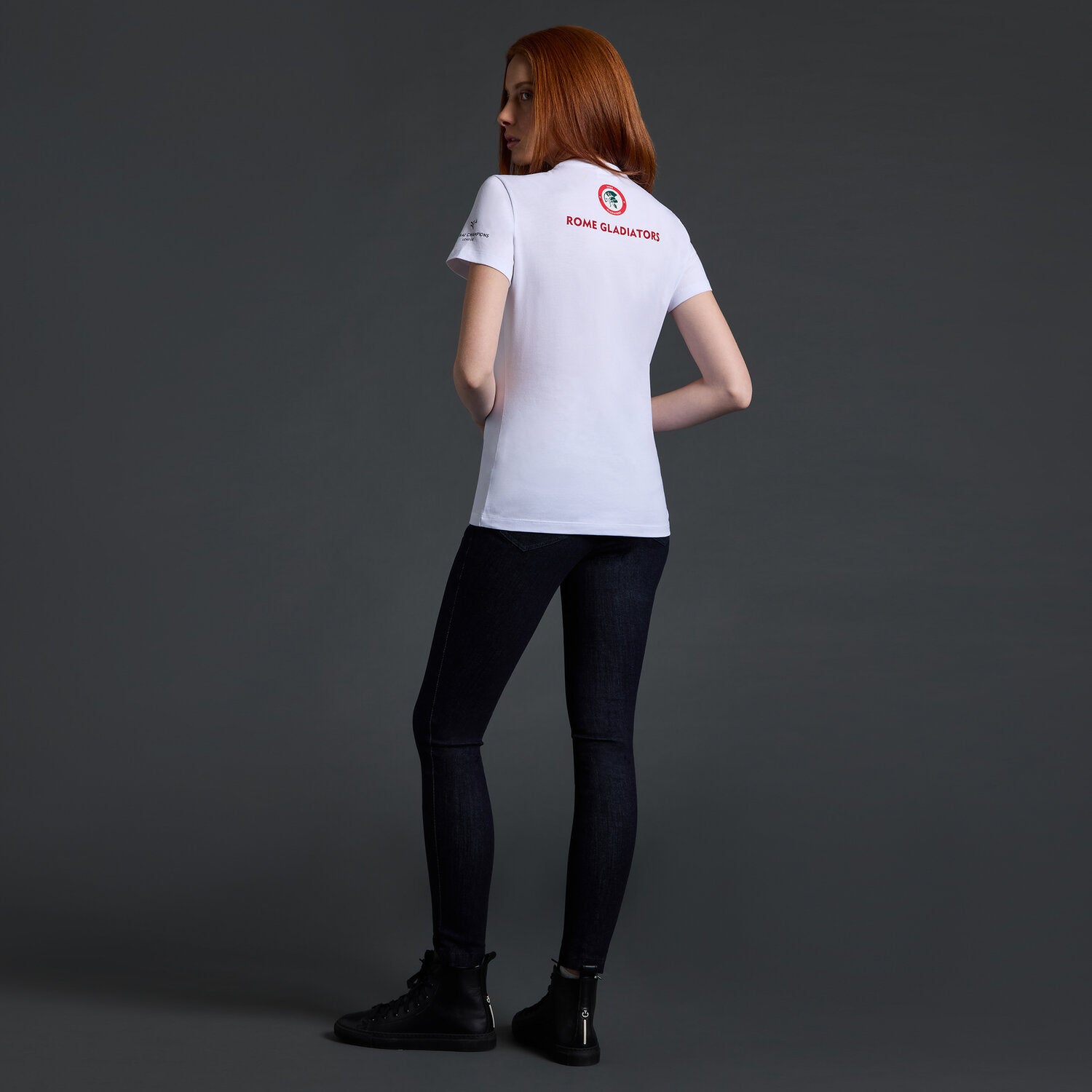 Cavalleria Toscana Rome Gladiators Women’s T Shirt - White