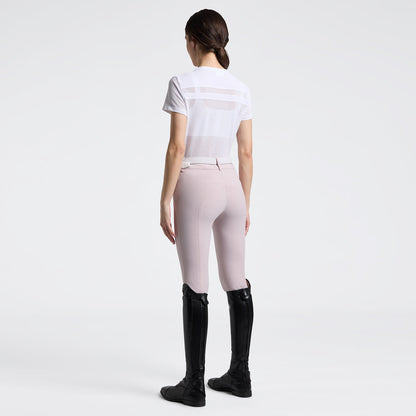 Cavalleria Toscana Perforated Insert T Shirt - White