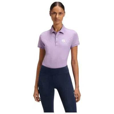 Boss Equestrian Women’s Mona Polo T Shirt - Orchid