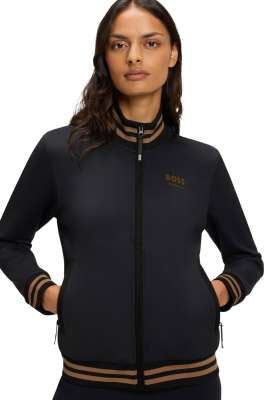 Boss Equestrian Womens Ava Functional Cardigan - Black