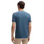 Boss Equestrian Men Pierce Northern Blue Logo T shirt