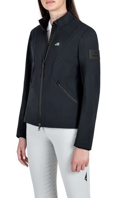 Equiline Caurac Black Soft Shell Jacket